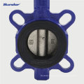 Bundor PN16 150LB DN80 butterfly valve with pin butterfly valve supplier